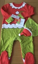 Bnwt The Grinch Sleepsuit and
