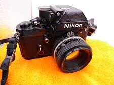 Vintage Nikon F2 Photomic SLR FILM CAMERA w/ Nikon Nikkor 50mm F/2 Lens+  dp11