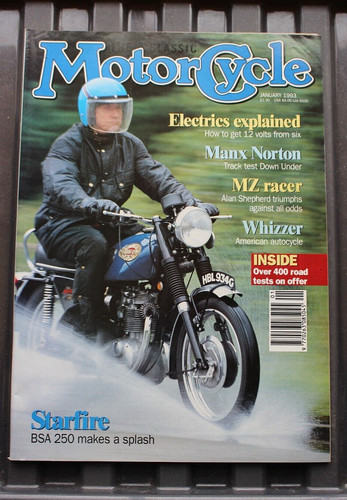 Classic motorcycle jan 1993 - motorcycle,