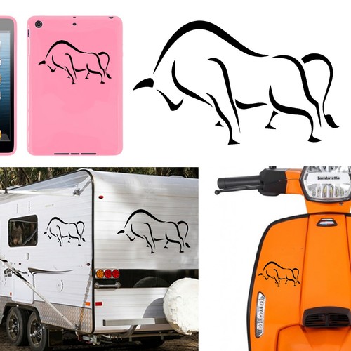 Spanish bull sticker vinyl - sticker,