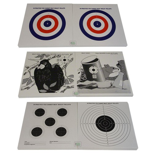Bisley 17cm card - card, airgun