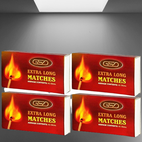 Gsd extra long matches - x,