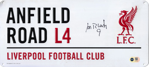 Ian rush signed - ian,