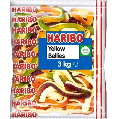 Haribo yellow bellies fruit - bellies,