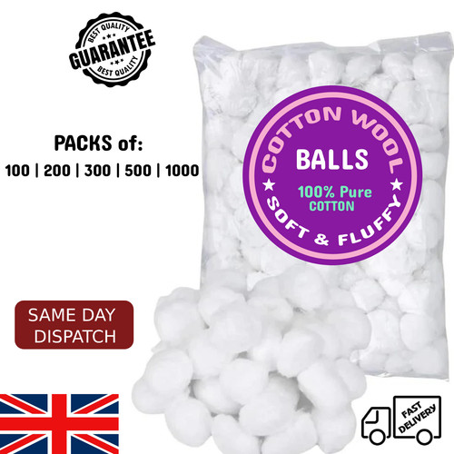 Cotton wool balls large make - large,