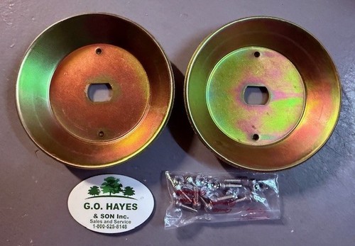 Walker mower blade hubs - blade, qty