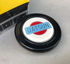 Genuine " MOMO - DATSUN  " Steering Wheel Horn Push -Large Front Fitting (HP26)