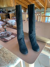 WILLS VEGAN - Size 42 (10) -Knee High Black Boots