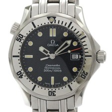 OMEGA Seamaster Professional 300M Steel Mid Size Watch 2562.80 Polished
