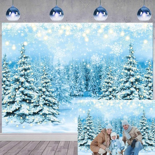 Festive blue christmas - blue,