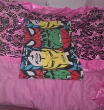 Marvel Avengers Soft Plush Fleece Blanket Kids Bedroom 