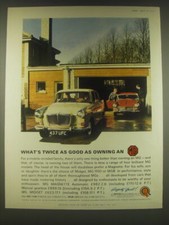 1965 MG Magnette and Midget Ad