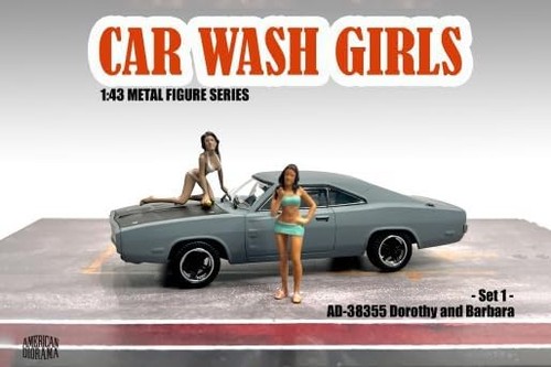 Car wash girl - girl, set