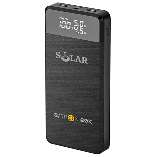 Solar tron 20k power bank - solar,
