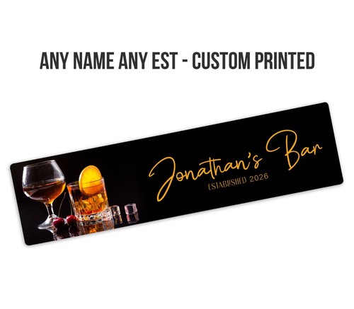 Personalised bar runner ideal - personalised,