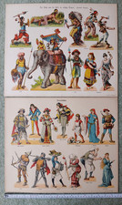 Toy Theatre: 8 x Vintage J F