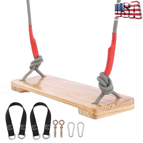Pinewood wooden swing seat - wooden,