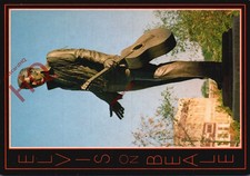 Picture Postcard- Memphis, Statue of Elvis Presley, Beale Street