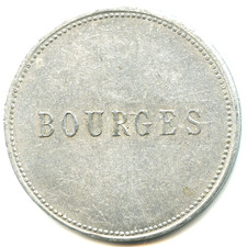 aluminum token, Bourges