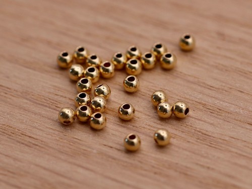 14k gold filled round - 14k,