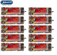 10 X JOHNSONS PARROT BUMPER BAR HANGING CAGE SEED TREAT AFRICAN GREY MACAW BULK