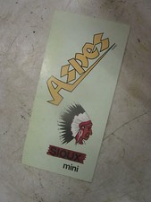 NOS ASPES SIOUX MINI SALES BROCHURE MONKEY BIKE