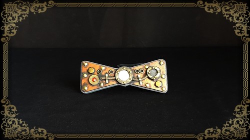 Handmade steampunk bow tie - handmade,
