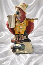 Vintage Parrot Butler Figurine