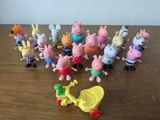 Peppa pig figures lot - pig, friends