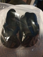 Vintage  X1  Size 3 black 3"  Dolls Shoes  first love Roody  Cinderella