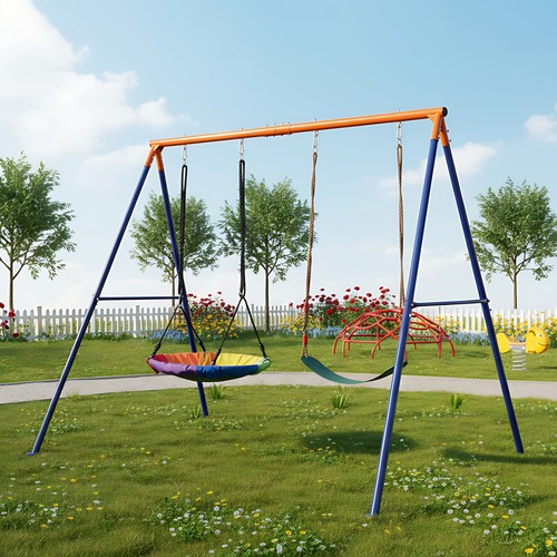 Metal frame double swing - frame,