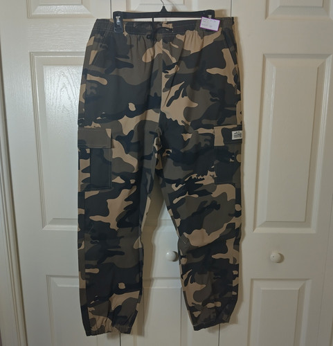Men camouflage cargo - camouflage, jogger
