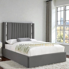 Luxury Plush Velvet Gas Lift