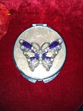 Cream with Silver enamel &