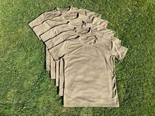 5x British Army Combat T Shirt Moisture Wicking Coolmax Top Anti Static Large