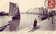 Old postcard 14 Normandy