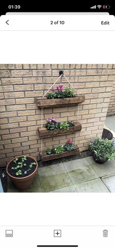 Hanging triple garden - hanging,