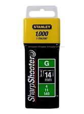 STANLEY 14mm Heavy Duty Staples Type G 4,11,140 (1-TRA709T)
