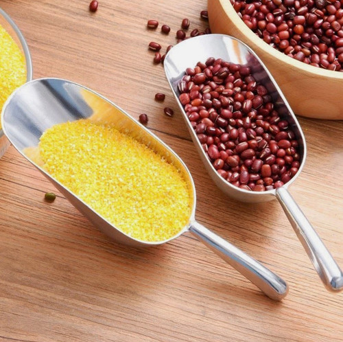 Aluminium metal scoop - scoop, small