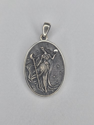 Nyx moon goddess pendant - nyx,
