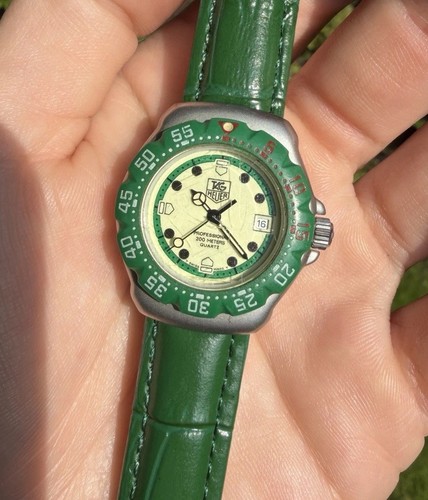 Ladies tag heuer green - ladies,