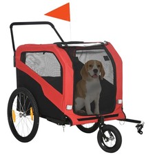 PawHut 2 in 1 Dog Bike Trailer