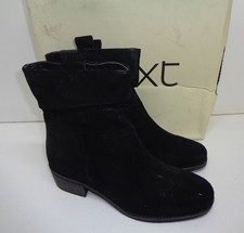 NEXT Ladies Black Ankle Suede