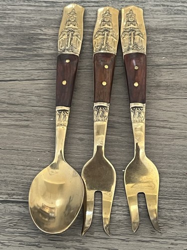 Siam thailand brass flatware - siam,