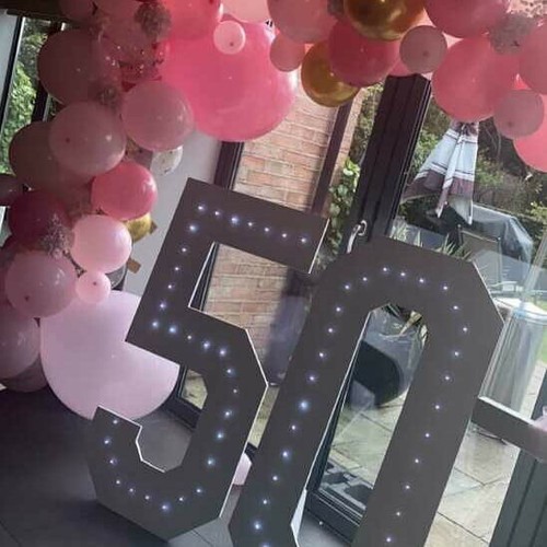 4ft led large light numbers - large,