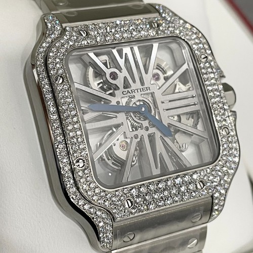 Cartier santos large skeleton - cartier,