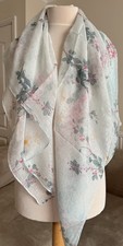 Ted Baker Sorbet Floral Large Square Silk Scarf RRP£85- STUNNING! NEW!!