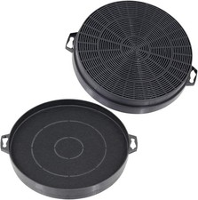 2PK Carbon Charcoal Cooker Filter 210mm Extractor Fan Vent Hood For CDA Range