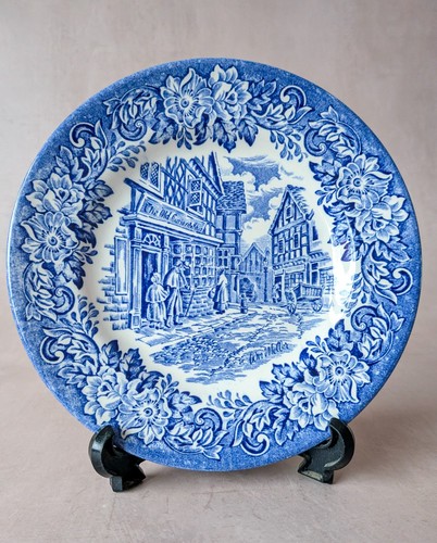 Vintage blue white ironstone - vintage,