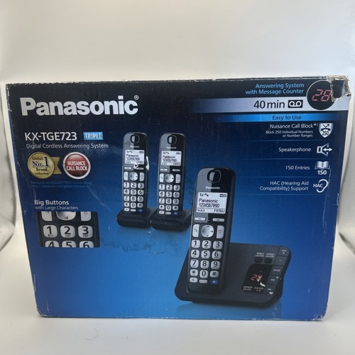 Panasonic phones tge723 - phones, kx-tge723